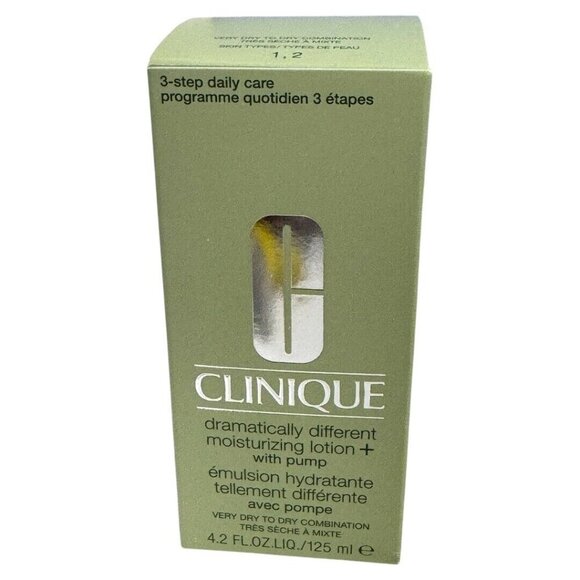 Clinique Dramatically Different Moisturizing Lotion+ With Pump 125ml New In Box - Picture 1 of 3